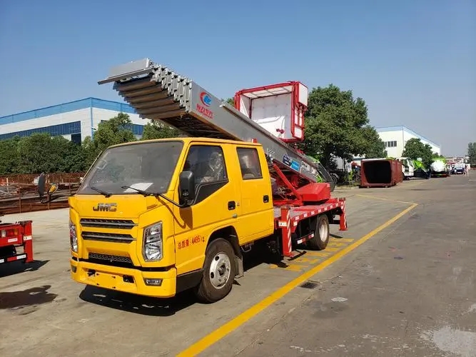 连南附近云梯车出租 砂石搬运